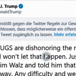 Twitter đe dọa khóa tài khoản của Tổng thống Mỹ Donald Trump