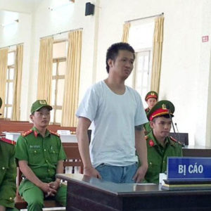 Toà án Việt Nam kết án Facebooker Nguyễn Quốc Đức Vượng 8 năm tù