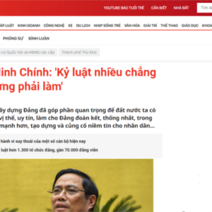 After a billion-dollar business with China, going-to-be-Prime Minister Pham Minh Chinh “swings his sword” to threaten his subordinates?