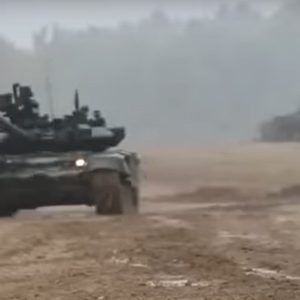 Xe tăng Nga xuất hiện tại Mỹ