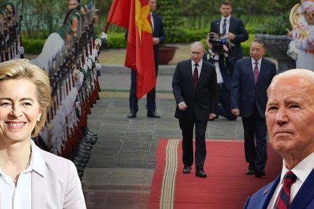 Phản ứng của các nước phương Tây liên quan chuyến thăm của Putin đến Hà Nội