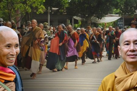 Thầy Minh Tuệ đang đi theo con đường như Đức Phật ngày xưa