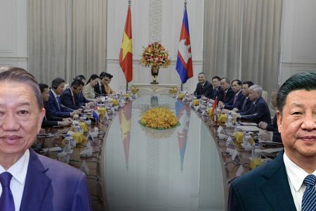 Ảnh hưởng của Trung Quốc phủ bóng chuyến thăm Lào và Campuchia của Tô Chủ tịch
