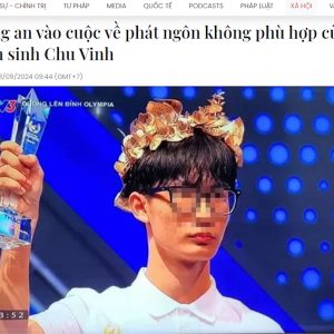 Đây là câu chuyện của ngành giáo dục, chứ không phải ngành công an